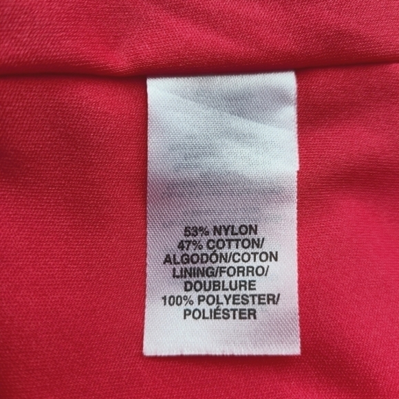 KC Parker Pink Eyelet Lace Teired Dress, Size 12 - Picture 10 of 10